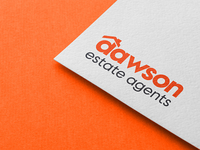 Dawson Estate Agents logo brand identity branding logo logo design property branding property design real estate branding realty