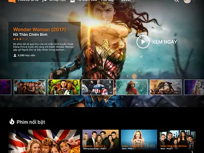 Redesign homepage studyphim.com design figma films graphic design learn english movies studyphim ui design ux website