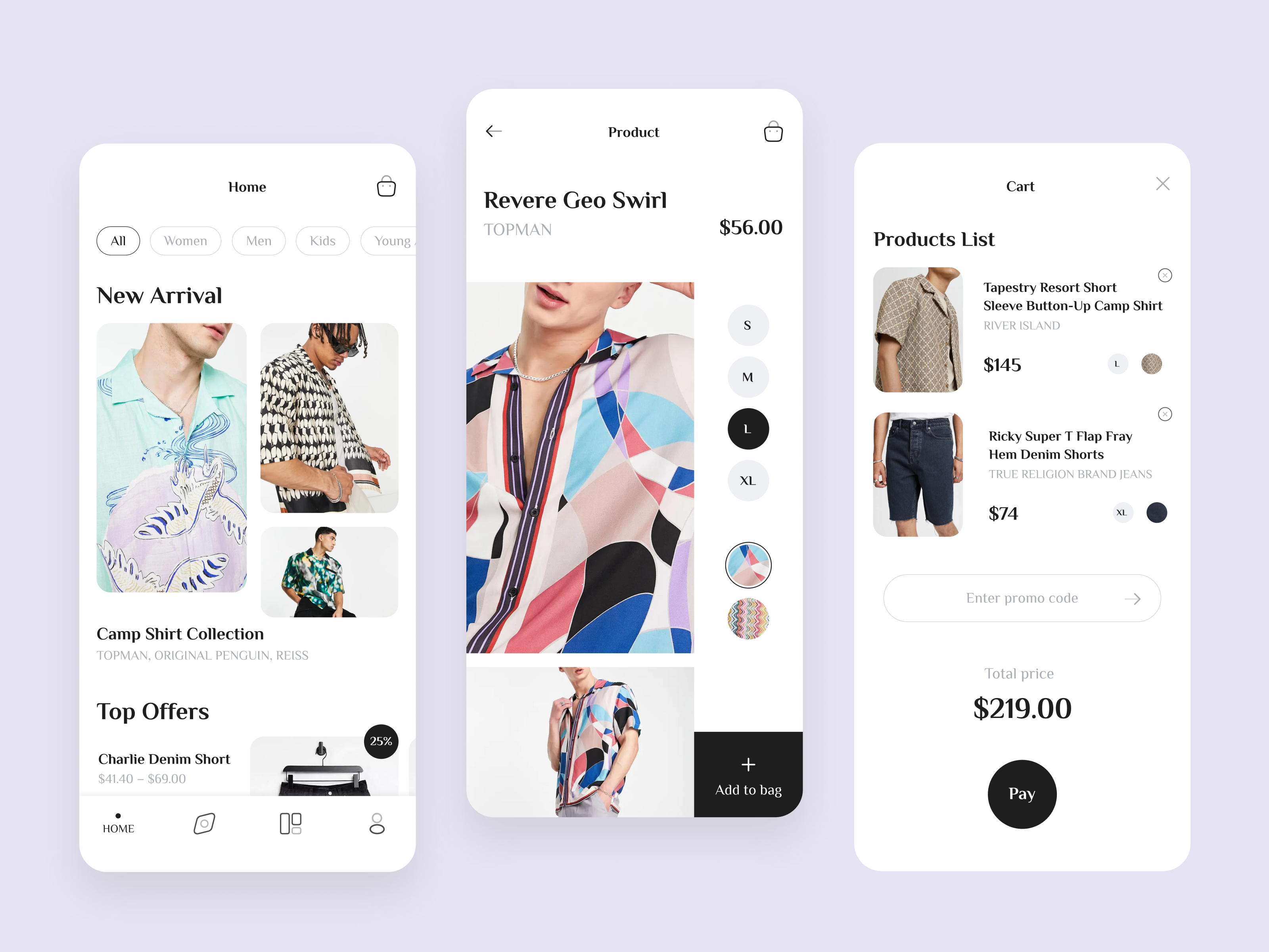 Fashion app app app ui cart checkout clothes e commerce shop fashion fashion app minimal mobile app mobile design outfit serif shirt shopping app store ui uidesign uiux ux