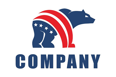 American Bear Flag logo