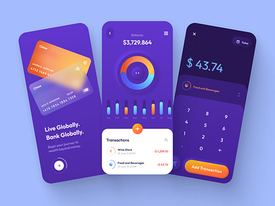 Pocket Banking Ez Pz app design banking app budget finance finance app finances financial fintech fintech app home manage mobile mobile app mobile ui neobank onboarding online banking personal finance product design ui