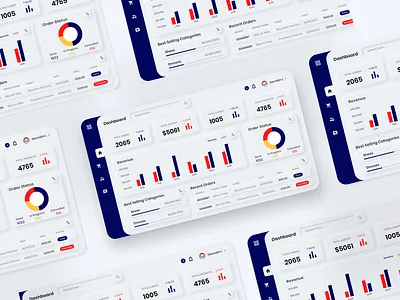 Neumorphic Dashboard dashboarddesign neumorphic