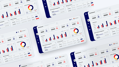 Neumorphic Dashboard dashboarddesign neumorphic