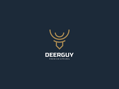 DEERGUY logo concept brand branding design graphic design illustration logo motion graphics ui ux vector