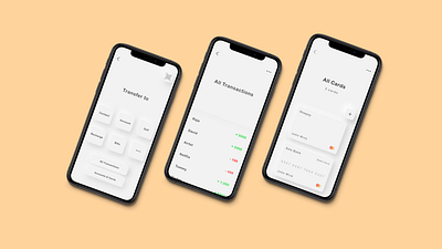 Onepay Screens app branding design minimal neumorphism payment skeumorphism wallet