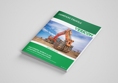 Company Profile - Vericon graphic design layout printing