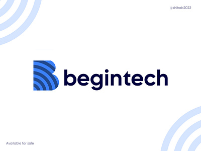 Begaintech logo for wireless LAN abstract logo brand mark branding design icon illustration internet lan logo logo agency logo and branding logotype marketing modern logo network powerbank technology vector wifi wireless