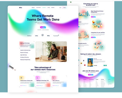 Agency Landing page agency agency design creative landing page landing page user experience user interface web design web site website template