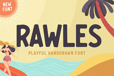 RAWLES Playful Handdrawn Font font handdrawnfont typeface typography