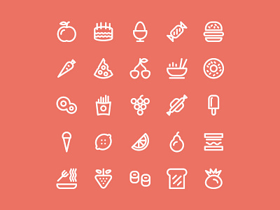 yammy food icons food food icons icon design icons