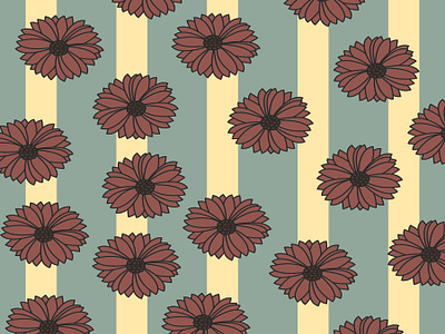Floral pattern, Fabric print