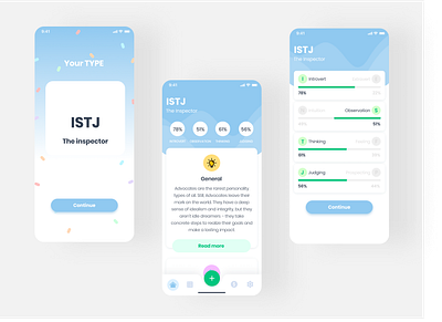 Personality Types App