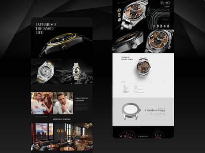 LUXURY E-COMMERCE SHOPIFY PLATFORM 3d 3dmodels luxury shopify shopping watch website