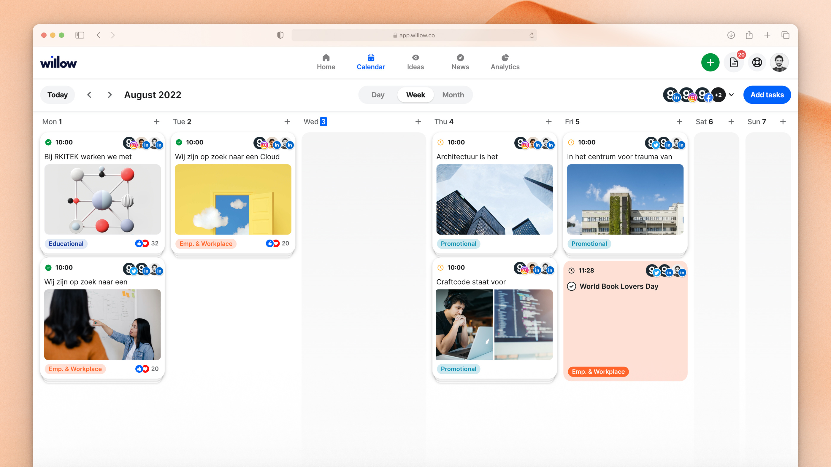 Social Media Calendar agenda calendar date product design schedule social media week