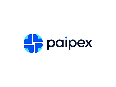 Paipex Logo Design app logo blockchain branding creative flying fold logo icon logo logo design logos logotype minimal minimalist modern modern logo paper simple logo tech transfer vector