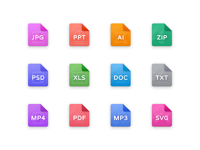 Freebie: File Icons dashboard design essentials figma file types files free icon icon pack icon set icons icons set types ui ui design ux design