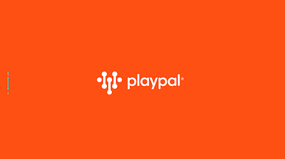 Playpal™ Digital Branding app appdesign branding concept conceptual design digital health icon identity language logo orange platform smart