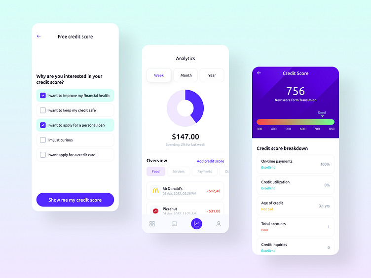 Money transfer app concept by Sunny Rathod for Trionn on Dribbble