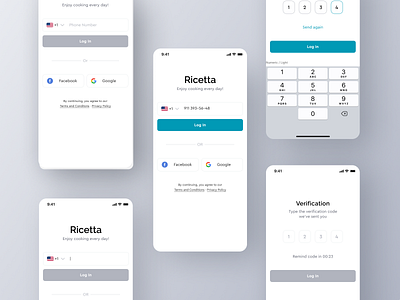 Mobile App app design ui ux