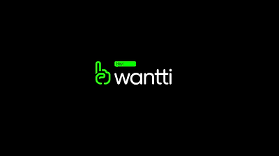 Wantti™ Delivery Platform Branding brand branding concept conceptual delivery design digital graphic design green icon logo platform shipment smart