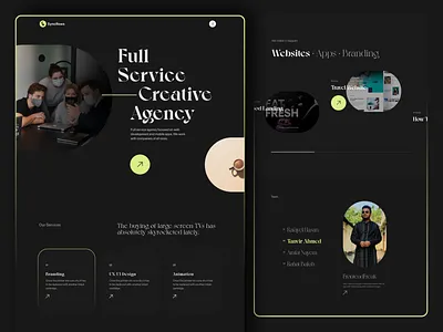 Digital Agency | Landing Page 2021 2022 business clean corporate creative illustration landing page marketing minimal portfolio startup trend trendy design trendy typography typography