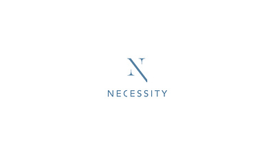 Necessity branding design illustration logo typography