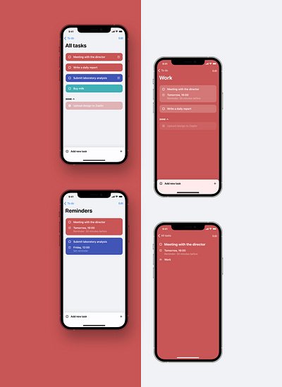 To do app app colorful design human interface invite ios list minimal mobile task to do ui ui ux