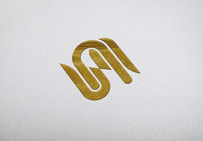 CS 2d branding broidery design gold graphic logo