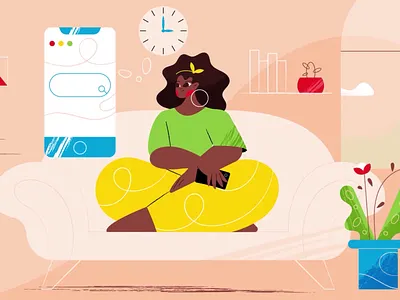 2D animated explainer video by Inovit - NEAR animation character characterdesign design illustration inovitagency motiondesign studio