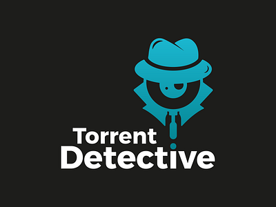 Torrent Detective logo brand brand identity branding color logo corporate identity design google gradient graphic design illustration illustrative illustrator logo logo designer logodesign logomark logos vector vector design