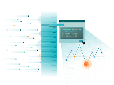 Offerings app branding browser concept data design flat icons illustration infographic server tech texture ux vector