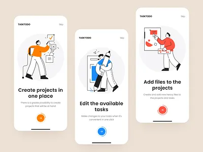 Onboarding screens - App design app app design design illustration mobile onboarding ui ux vector