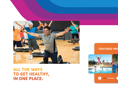 YMCA Website - Redesign brand design brand identity branding design graphic design website