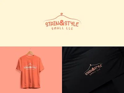 Cloth Shop Minimal LOGO - Stain & Style Small LLC cloth minimal logo cloth shop logo logo 2021 logo cloth shop logo trend minimal cloth logo minimal cloth shop logo minimal logo raian arshad arittro