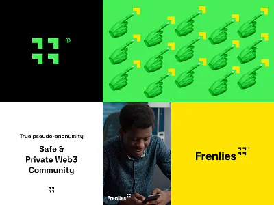 Frenlies Brand Identity animation app appdesign brand branding design f logo f logos graphic design icon illustration logo minimal mobile app motion graphics typography ui uidesign ux vector