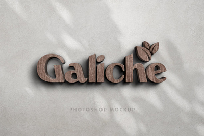 Wood Texture Logotype Mockup 3d 3d text branding design designposter graphic design illustration light logo logo text logotype mockup motion graphics synthwave text effect text mockup texture typography ui wood