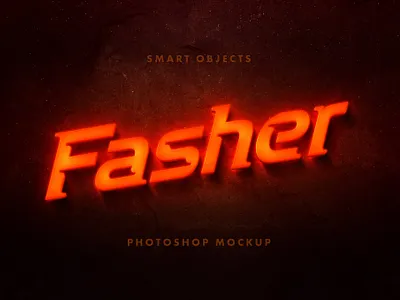 Lava Light Logo Mockup 3d 3d text 80s animation branding design designposter graphic design illustration light logo logo text mockup motion graphics synthwave text effect typography