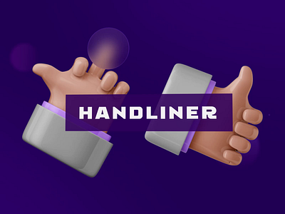 HANDLINER new collection for Addjust 3d addjust animation arm c4d character design figma free freebie hand illustration krol logo morqua motion graphics plugin render ui ux