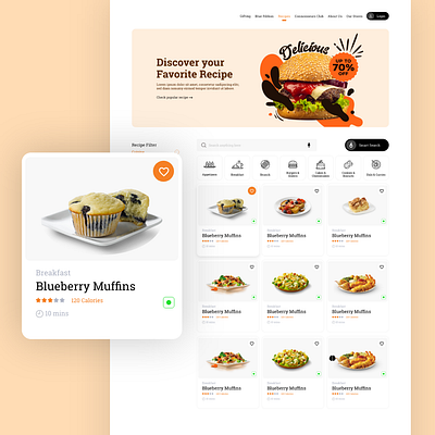 Ui Ux Experience Design for a gourmet food store graphic design ui uiux user experience design website