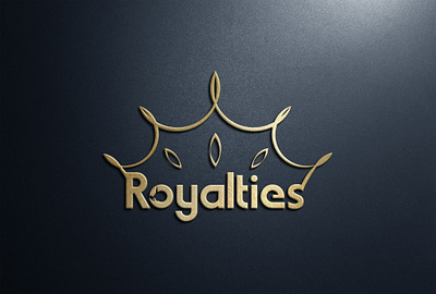 Royalties Logo fashion luxury majestic crest marketing pay queen