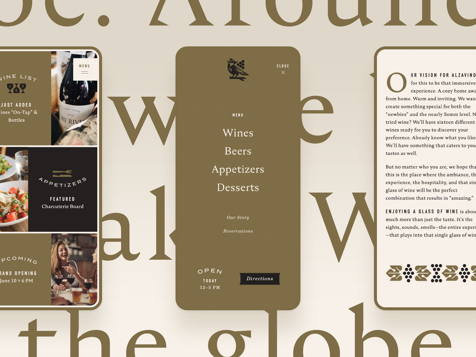 Alzavino Responsive Website