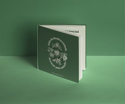 Biodiversity Guide - Essential Oils aromatherapy book cover illustration
