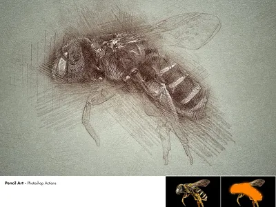 Pencil Art - Photoshop Actions action art design digital drawing drawing action drawing effect effect illustration logo manipulation paint painting pencil effect photography photomanipulation photoshop photoshop action professional realistic
