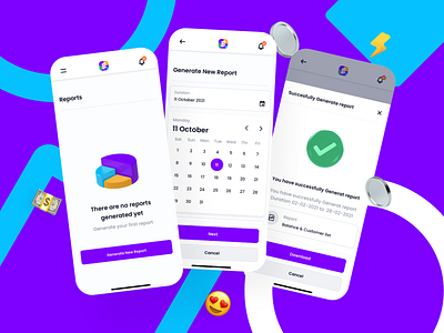 Generate Reports Mobile | Payments Processing Platform free freebie freebies sketch