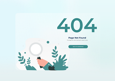 Daily UI 008 - 404 Page