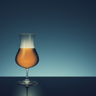 Whiskey glass 3d glass illustration liquid render rendering visualization whiskey