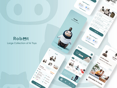 Toy Ecommerce App graphic design ux