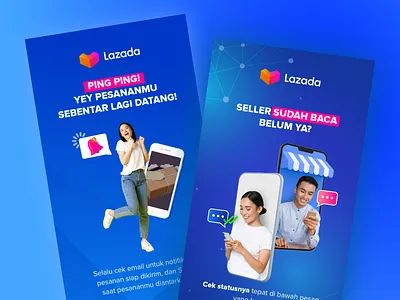 Lazada Care ID - Instagram Story post branding ecommerce graphic design instagram social media