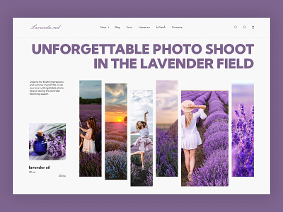 Lavanda.md - concept web site concept design figma lavanda minimalism moldova summer uiux web site webdesign