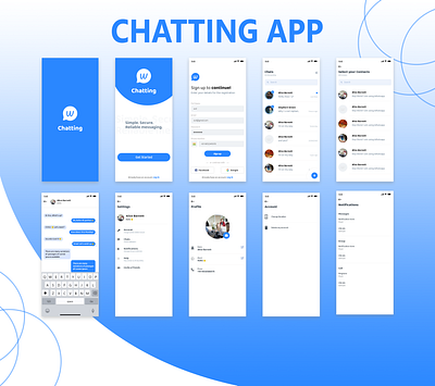 Dating Apps design and Development using Flutter 3d animation branding design graphic design icon illustration logo motion graphics ui ux